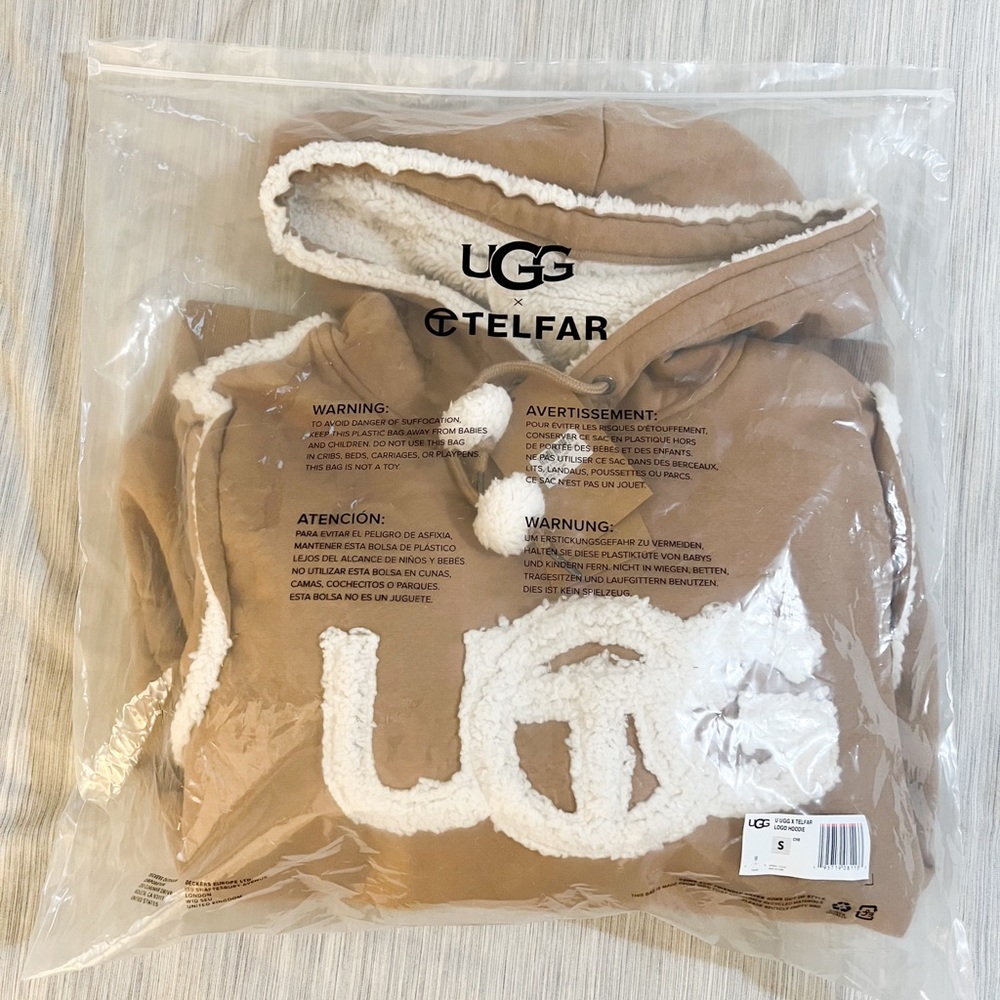 UGG x TELFAR Logo Hoodie in Chestnut NWT -IN HAND 🔥🔥😳 - Picture 10 of 16